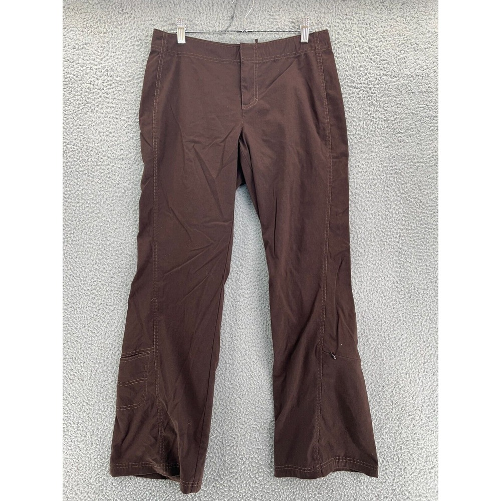 ATHLETA Downward Dipper Purple Drawstring Zip-Leg Pants Women's 8 Style‎ #42009